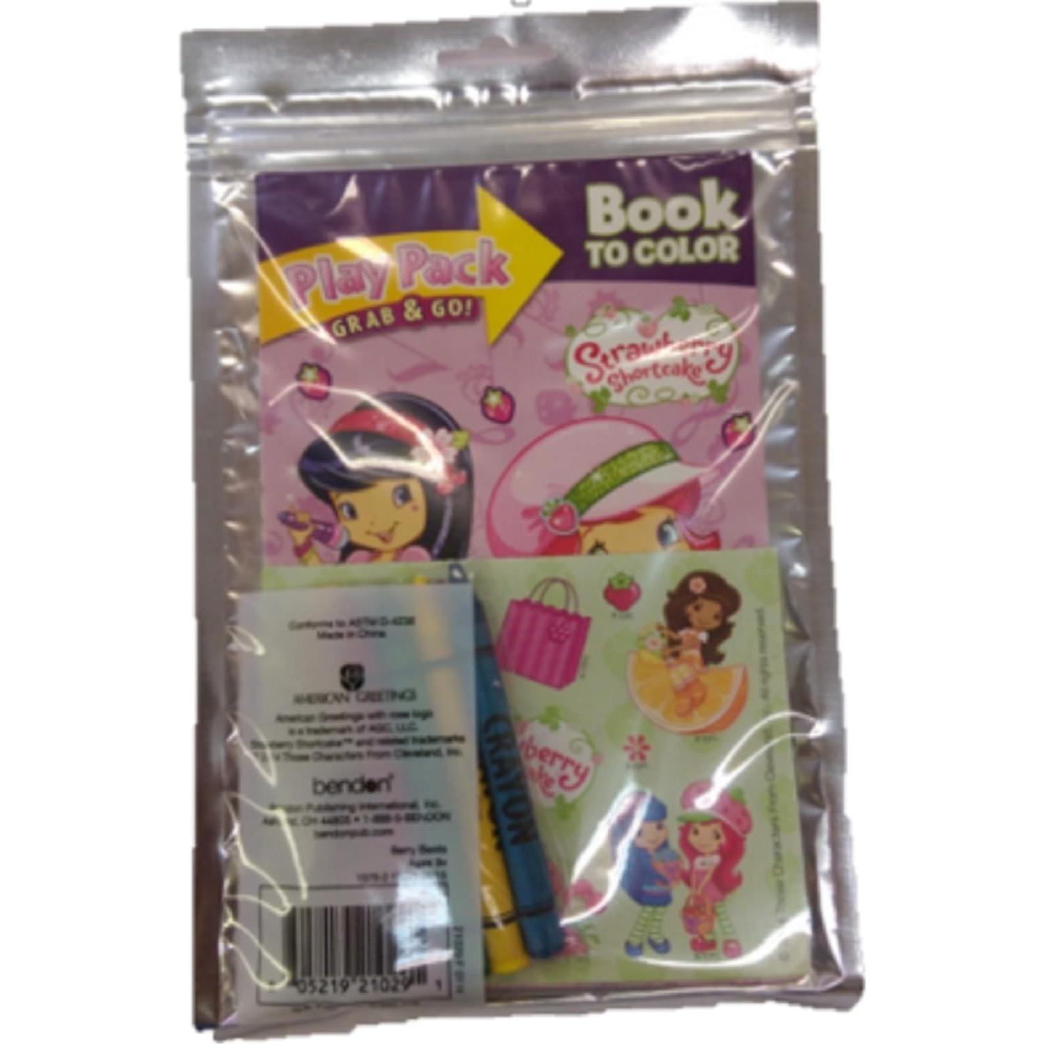 Bendon Grab & Go Play Pack XL (Strawberry Shortcake)