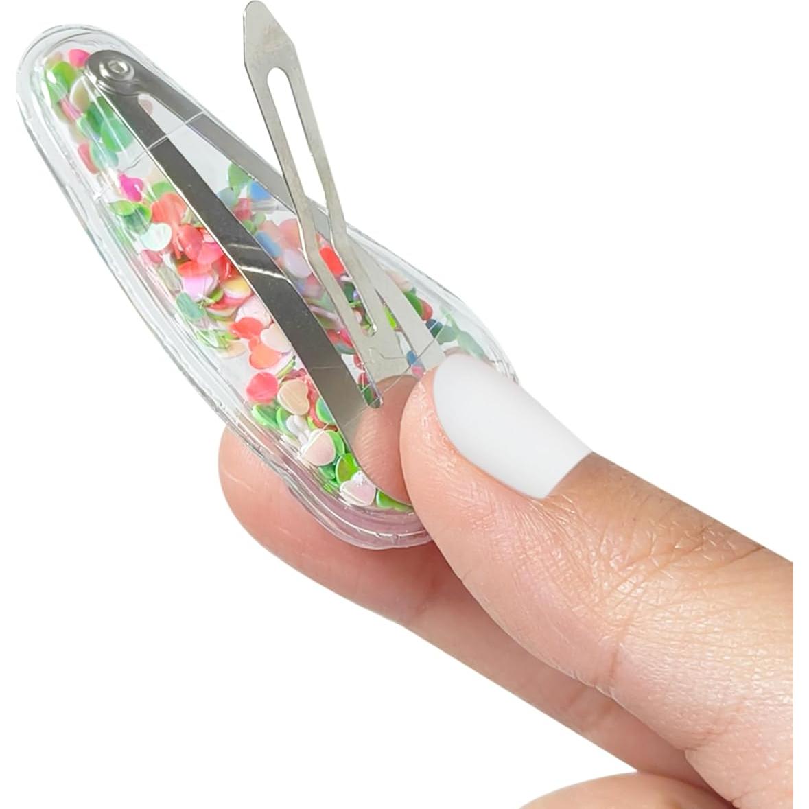 Clips para el cabello LUV HER Strawberry Shortcake - 6 piezas