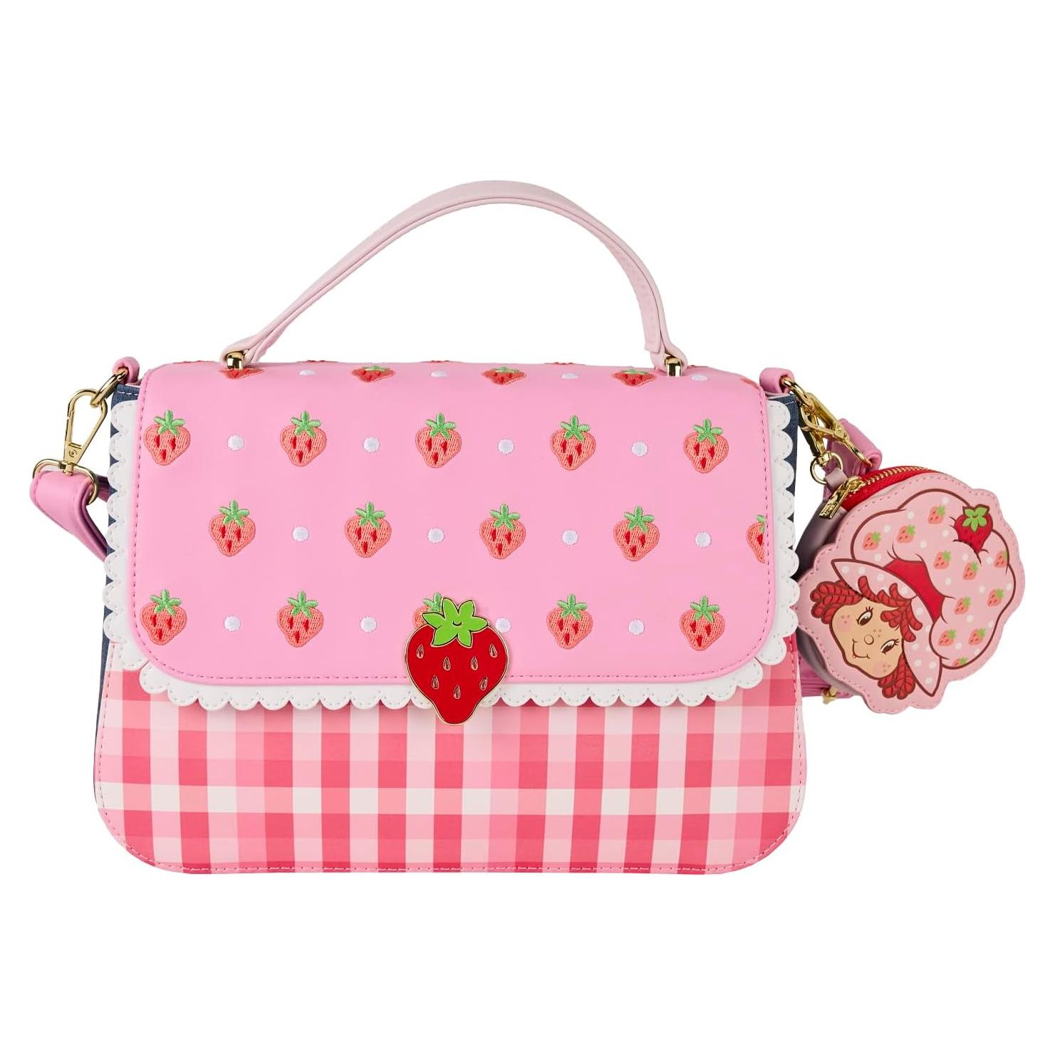 Bolso Cruzado Loungefly Tarta de Fresa con Monedero