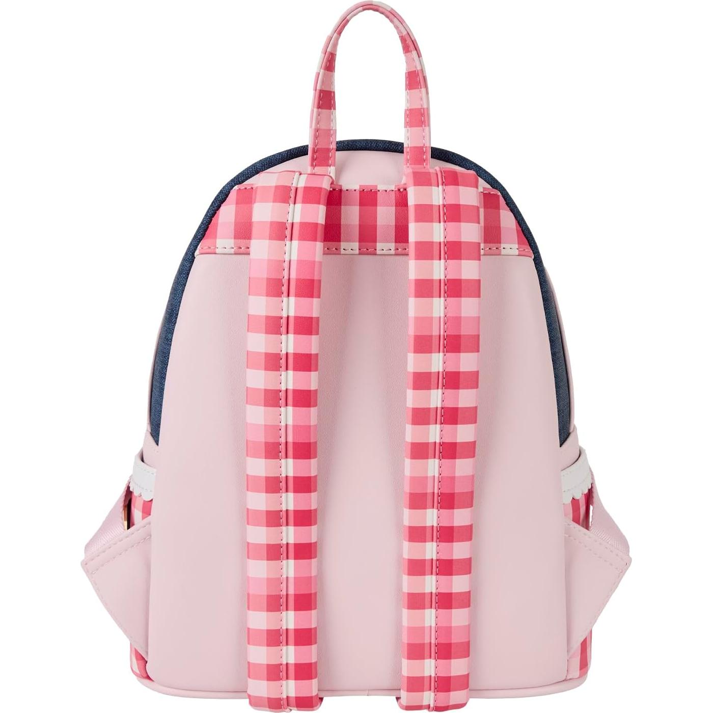 Mochila Mini Denim Strawberry Shortcake Loungefly 22.8x26.6cm