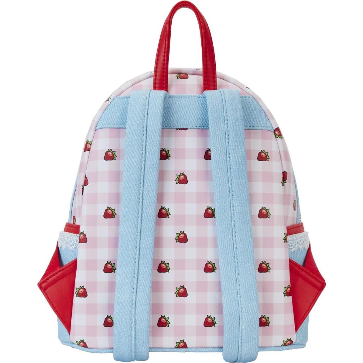 Mochila Loungefly Mini Pastel de Fresa 22.86x26.67cm