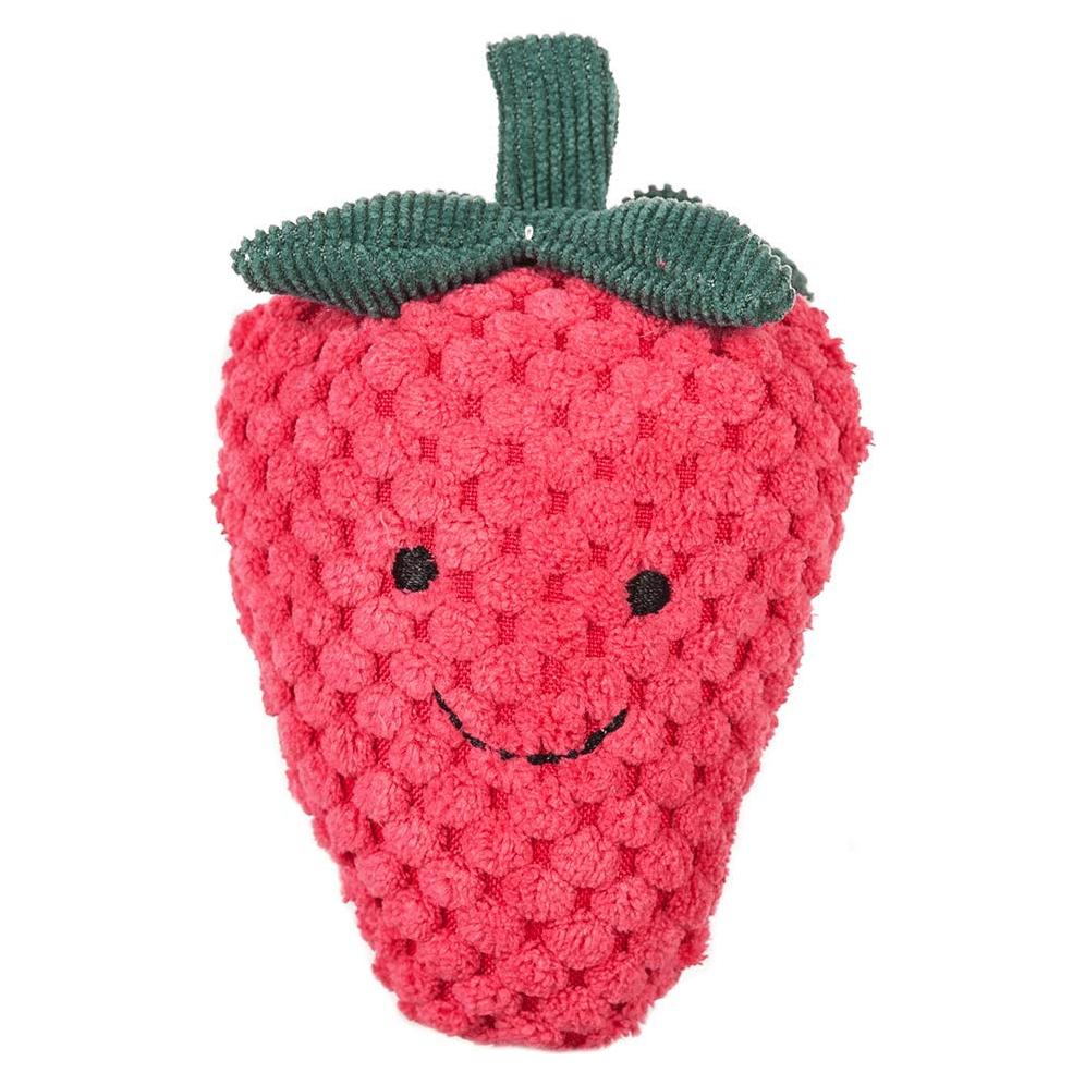 Sonajero Suave de Fruta Cordero Albaricoque 10 cm para Bebés