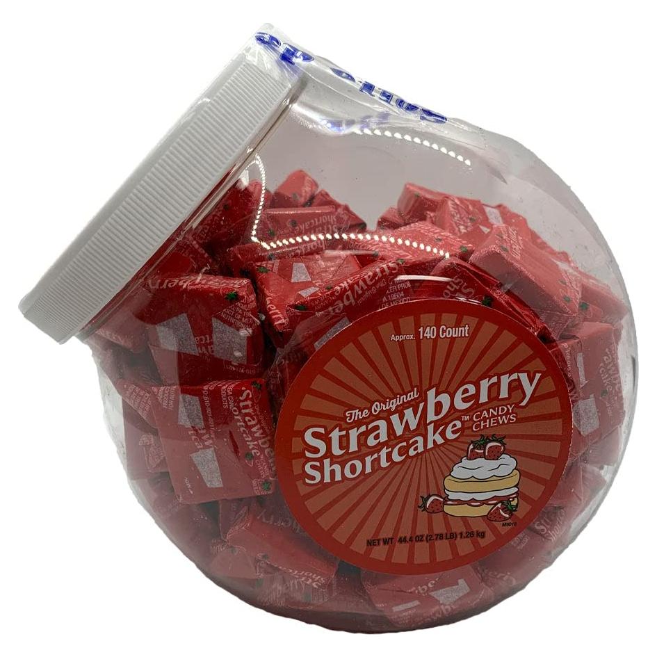 Caramelos Masticables de Pastel de Fresa Stichler 140 Piezas