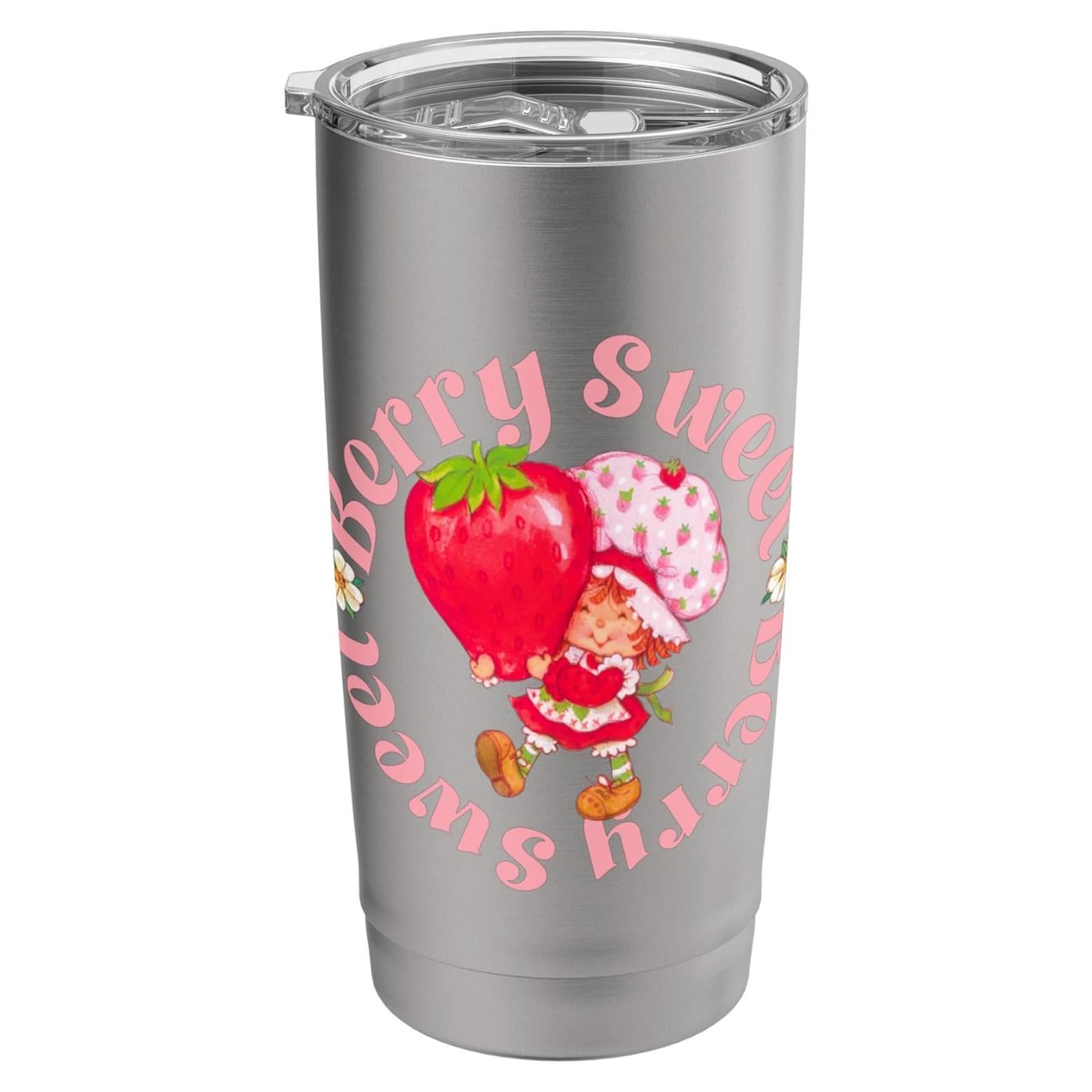 Taza Aislante Acero Inoxidable 20 oz Strawberry Shortcake