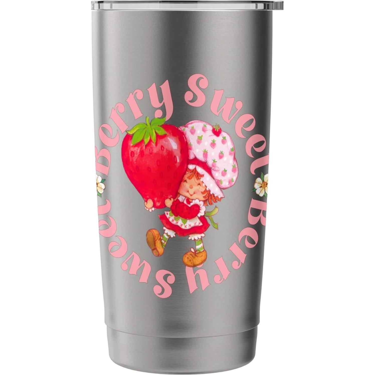 Taza Aislante Acero Inoxidable 20 oz Strawberry Shortcake
