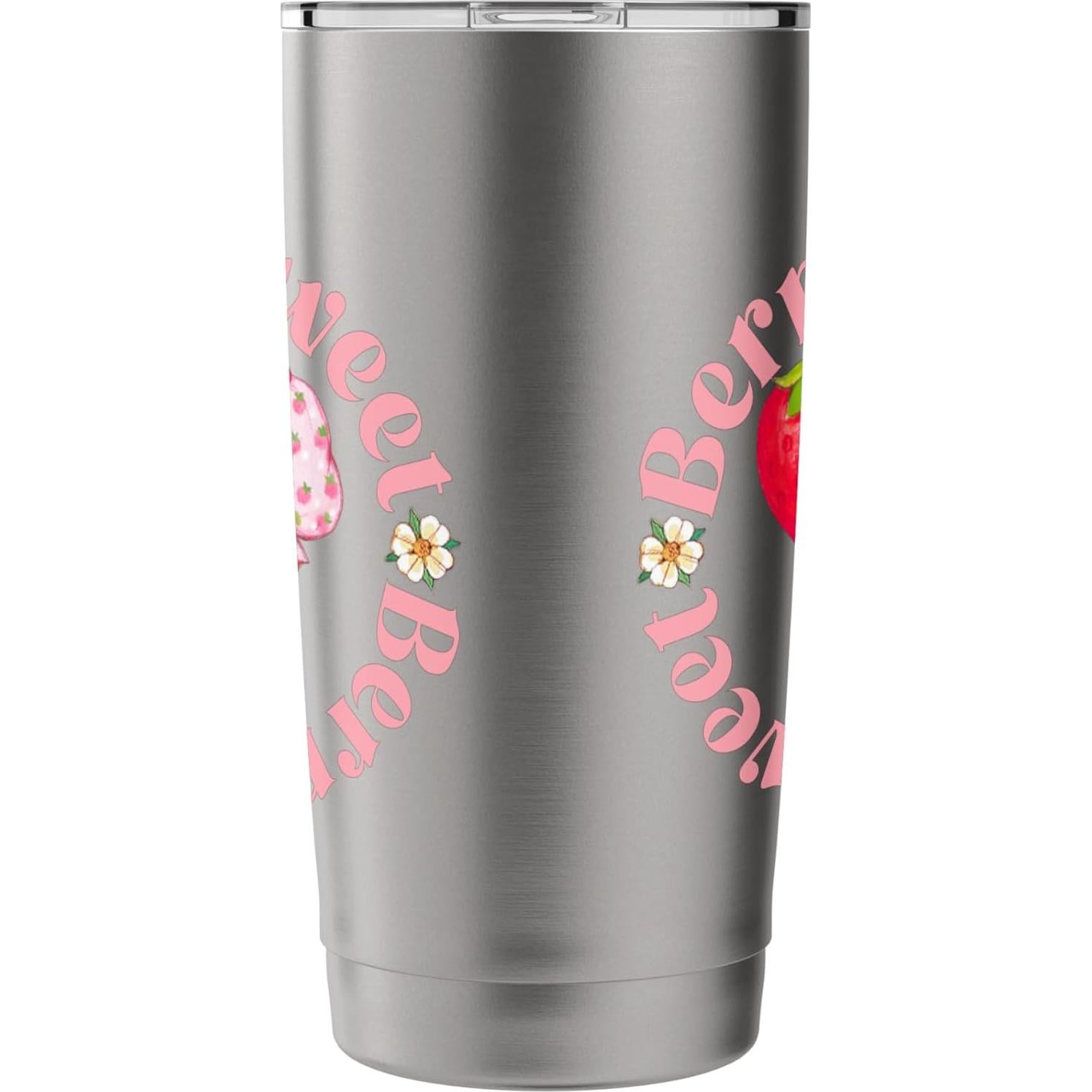 Taza Aislante Acero Inoxidable 20 oz Strawberry Shortcake