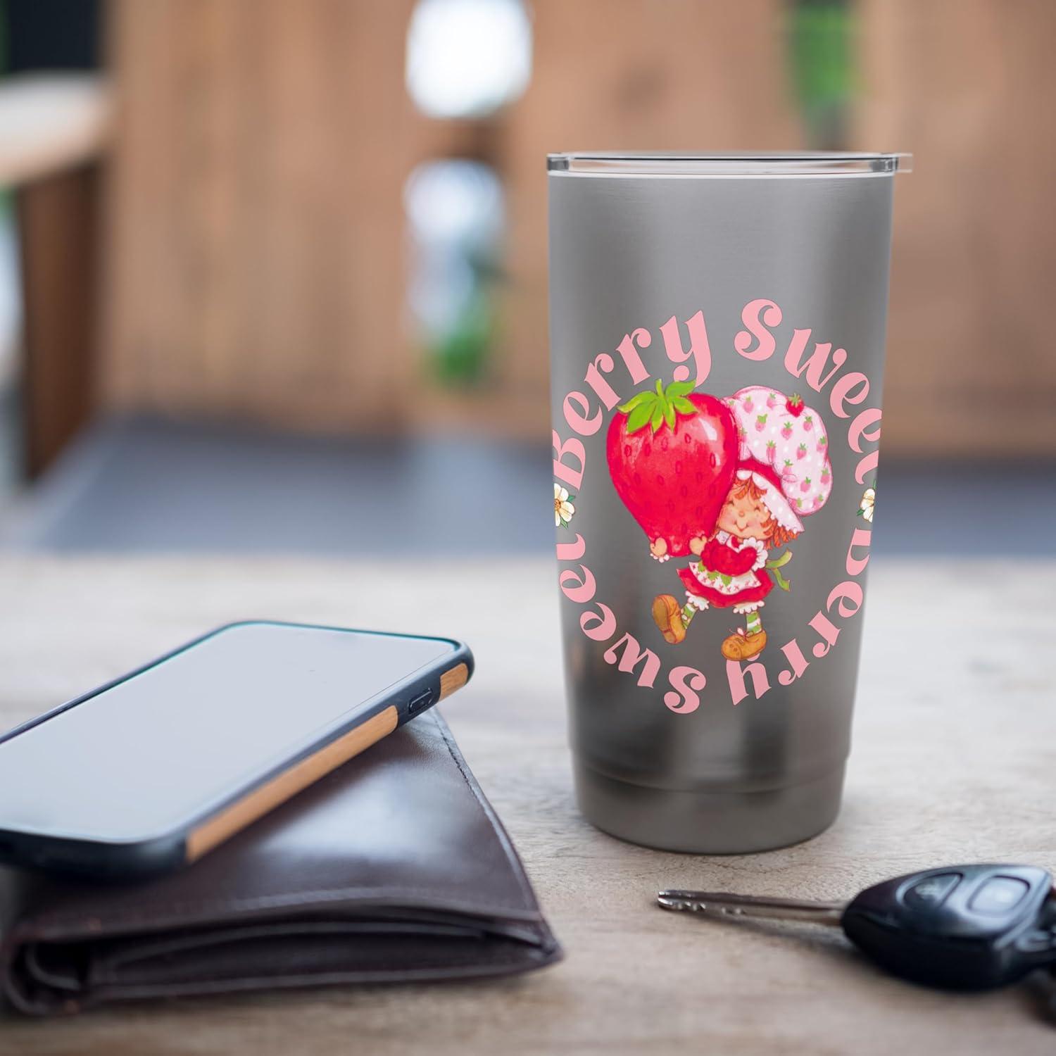 Taza Aislante Acero Inoxidable 20 oz Strawberry Shortcake