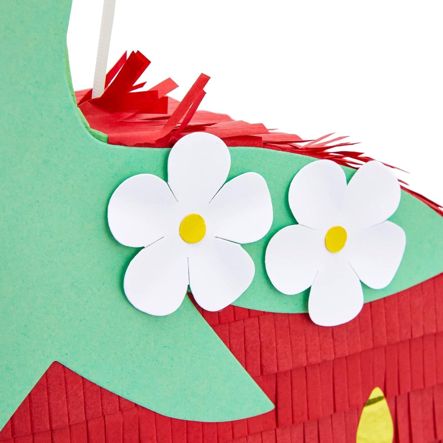 Piñata de Fresa Sparkle and Bash - 41.91 x 33.02 x 7.62 cm