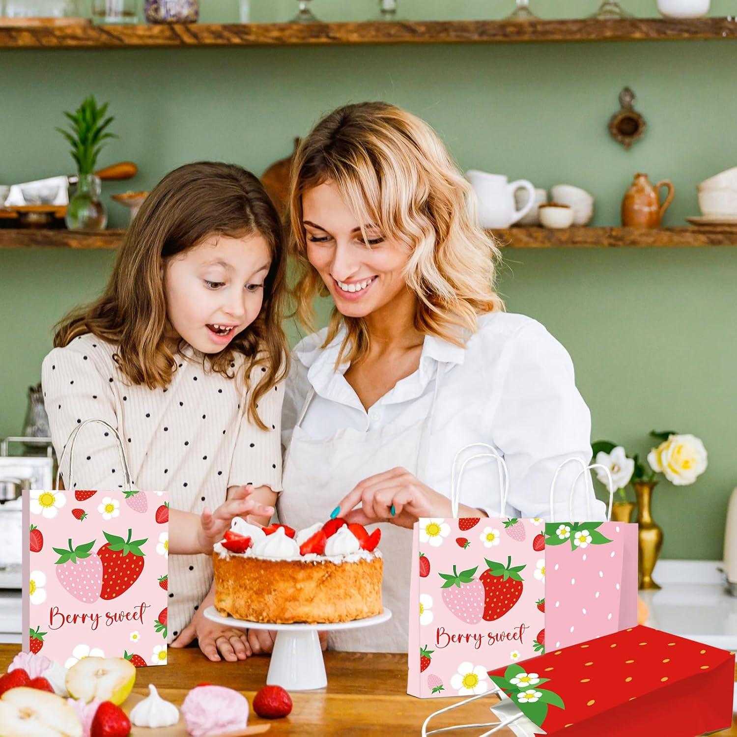 Bolsas de Papel de Fresa Dydamud - Paquete de 12 Unidades