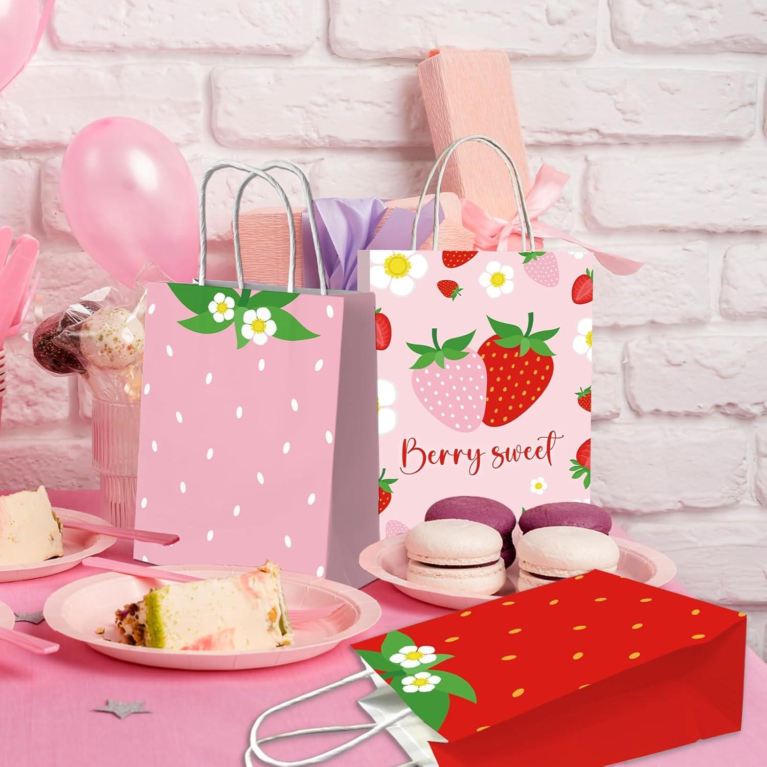 Bolsas de Papel de Fresa Dydamud - Paquete de 12 Unidades