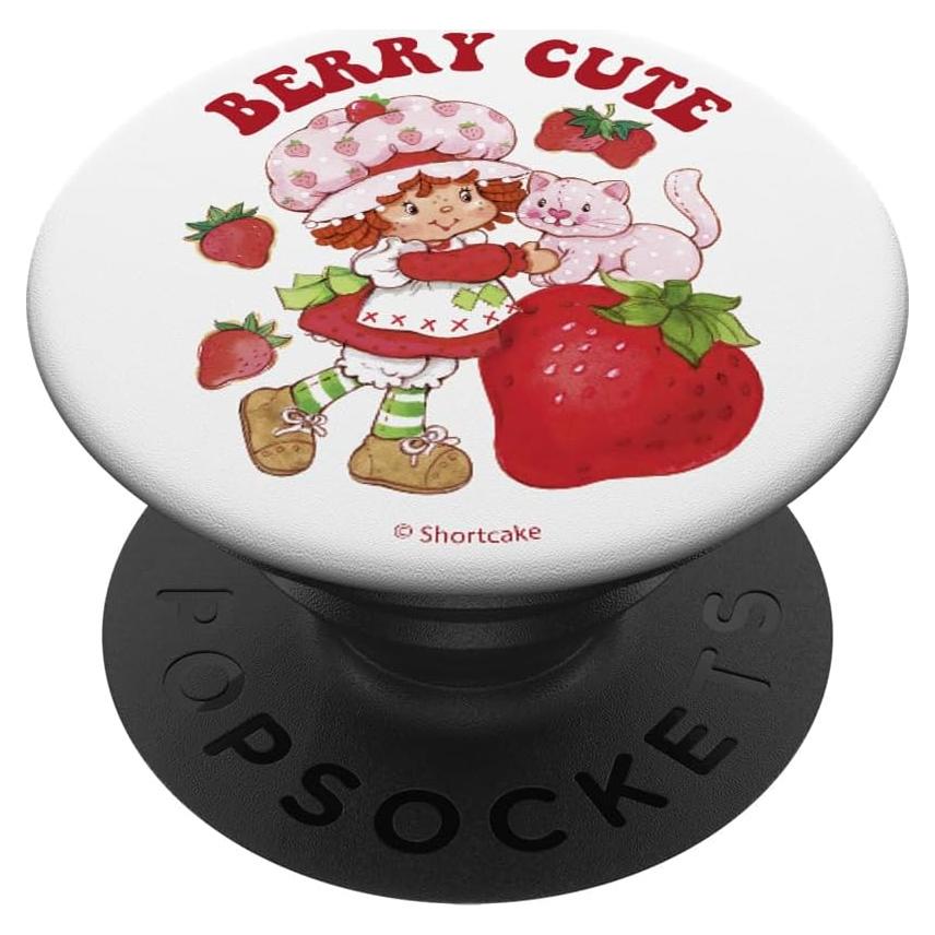 PopGrip Estándar PopSockets Gato Vintage Strawberry Shortcake