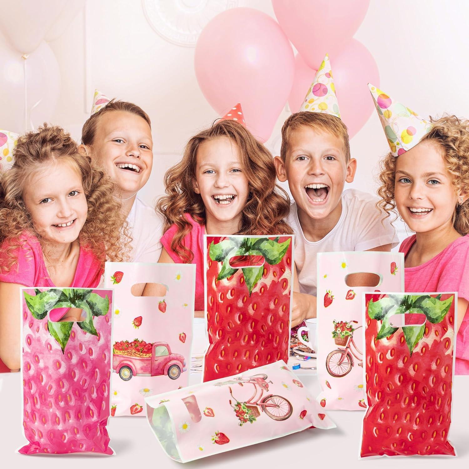 Bolsas de Favor de Fresa ArianQicult - 150 Piezas 25x16.5cm