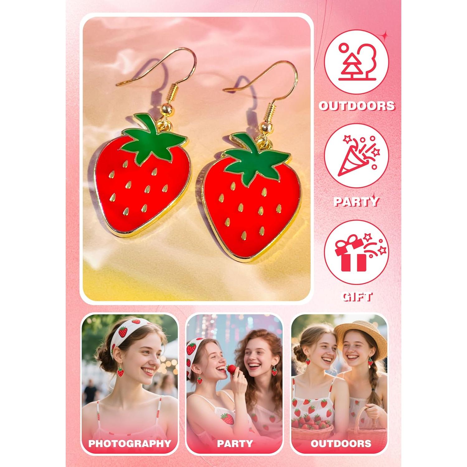 Pendientes de Botas Vaqueras de Esmalte para Mujeres - Accesorios