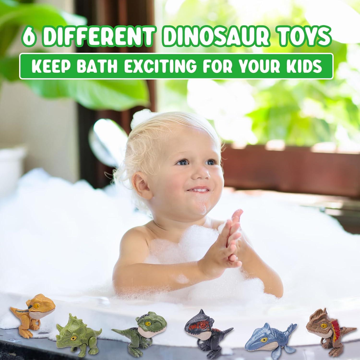 6 Juguetes de Dinosaurios para Dedos Ledorr - Regalo Infantil