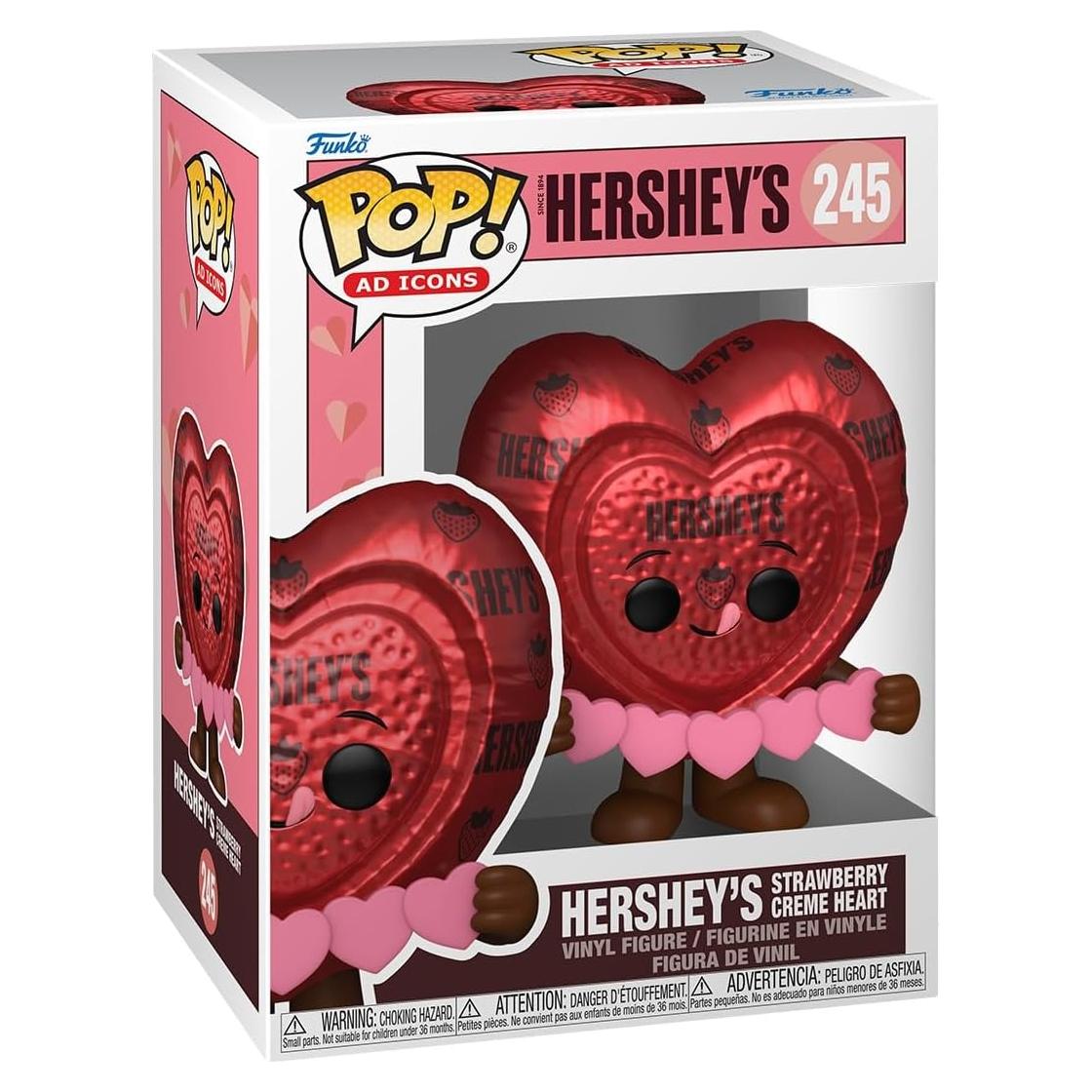 Funko POP Corazones Hershey Fresa y Crema 9.5cm Coleccionable