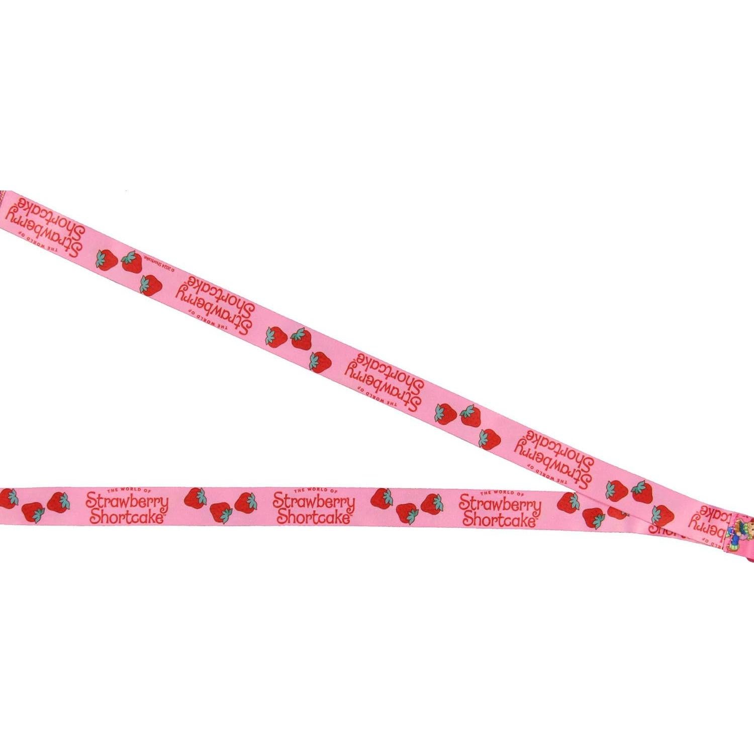 Porta Credencial Reversible Strawberry Shortcake con Cordón