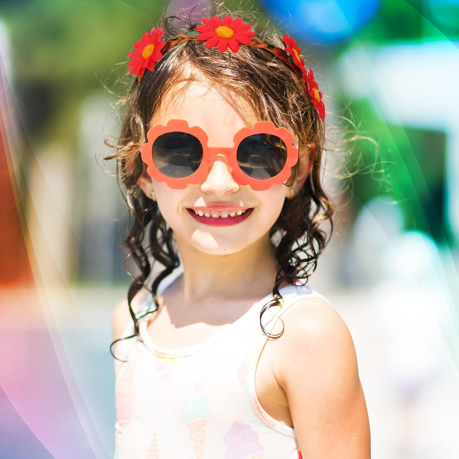 24 Piezas Suministros Fiesta Temática Hippie Flutesan