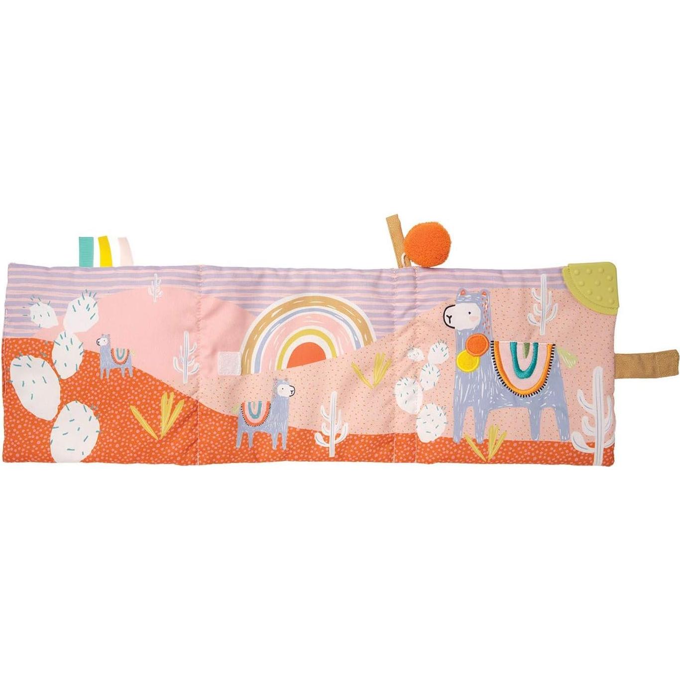 Libro Suave de Actividades Llama Manhattan Toy 16.5x3.8 cm