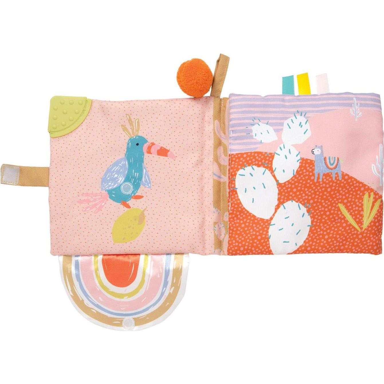 Libro Suave de Actividades Llama Manhattan Toy 16.5x3.8 cm