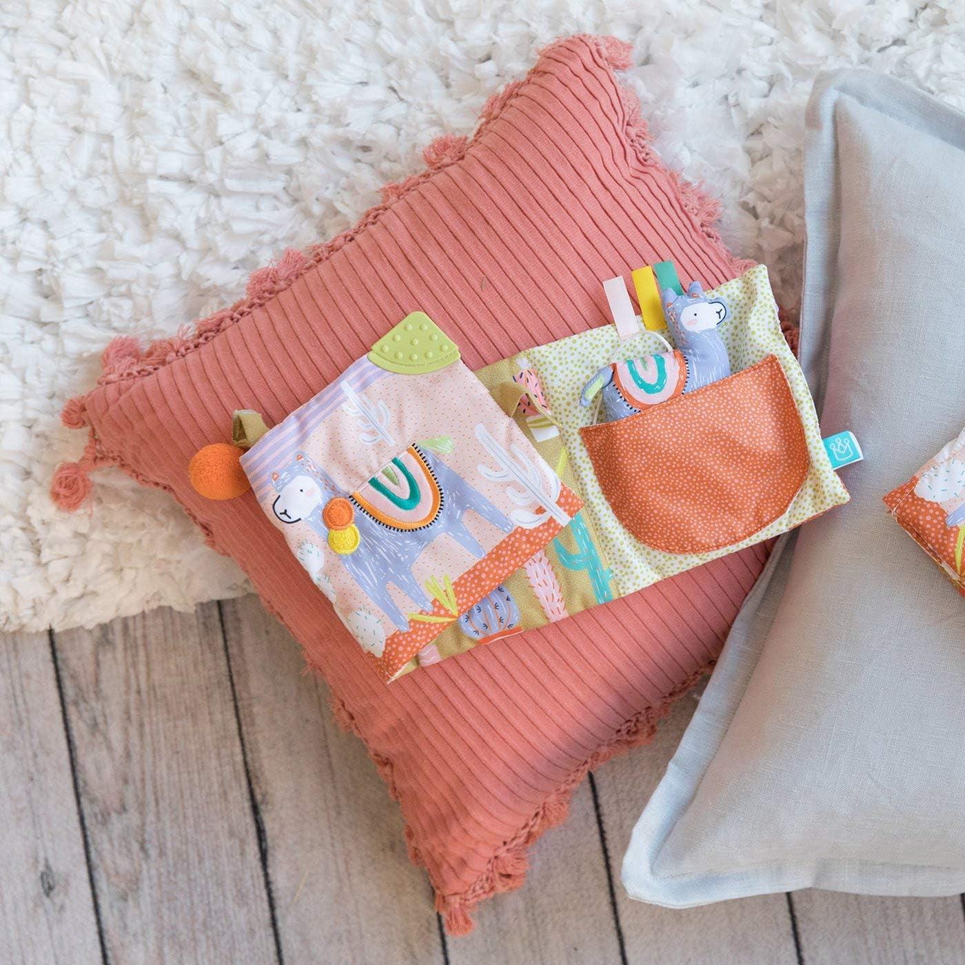 Libro Suave de Actividades Llama Manhattan Toy 16.5x3.8 cm