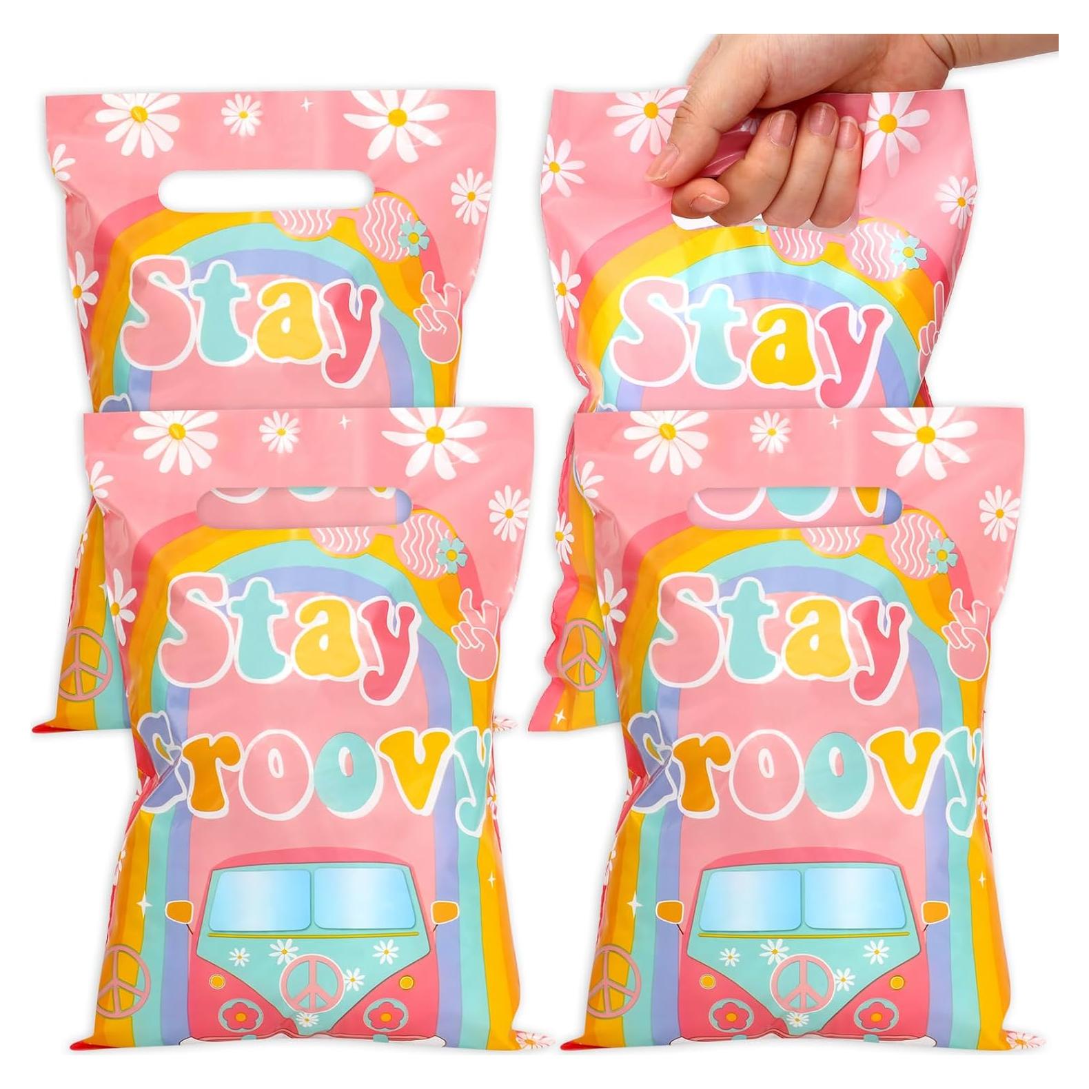 Bolsas de Fiesta Hippie Serencatcher 50 Pcs Stay Groovy