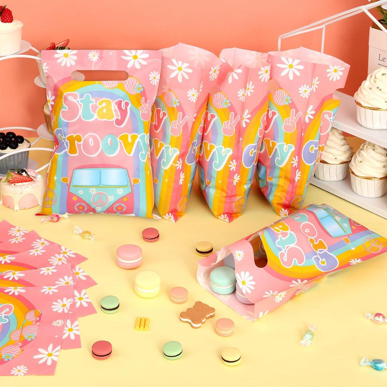 Bolsas de Fiesta Hippie Serencatcher 50 Pcs Stay Groovy