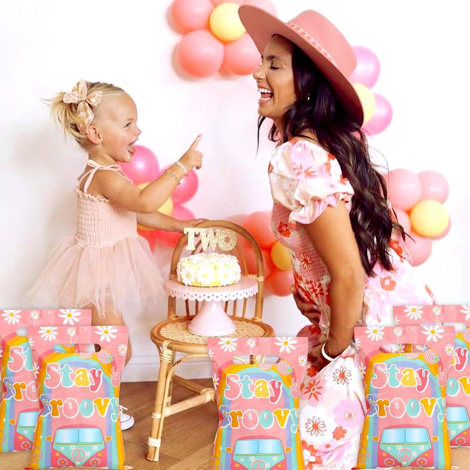 Bolsas de Fiesta Hippie Serencatcher 50 Pcs Stay Groovy