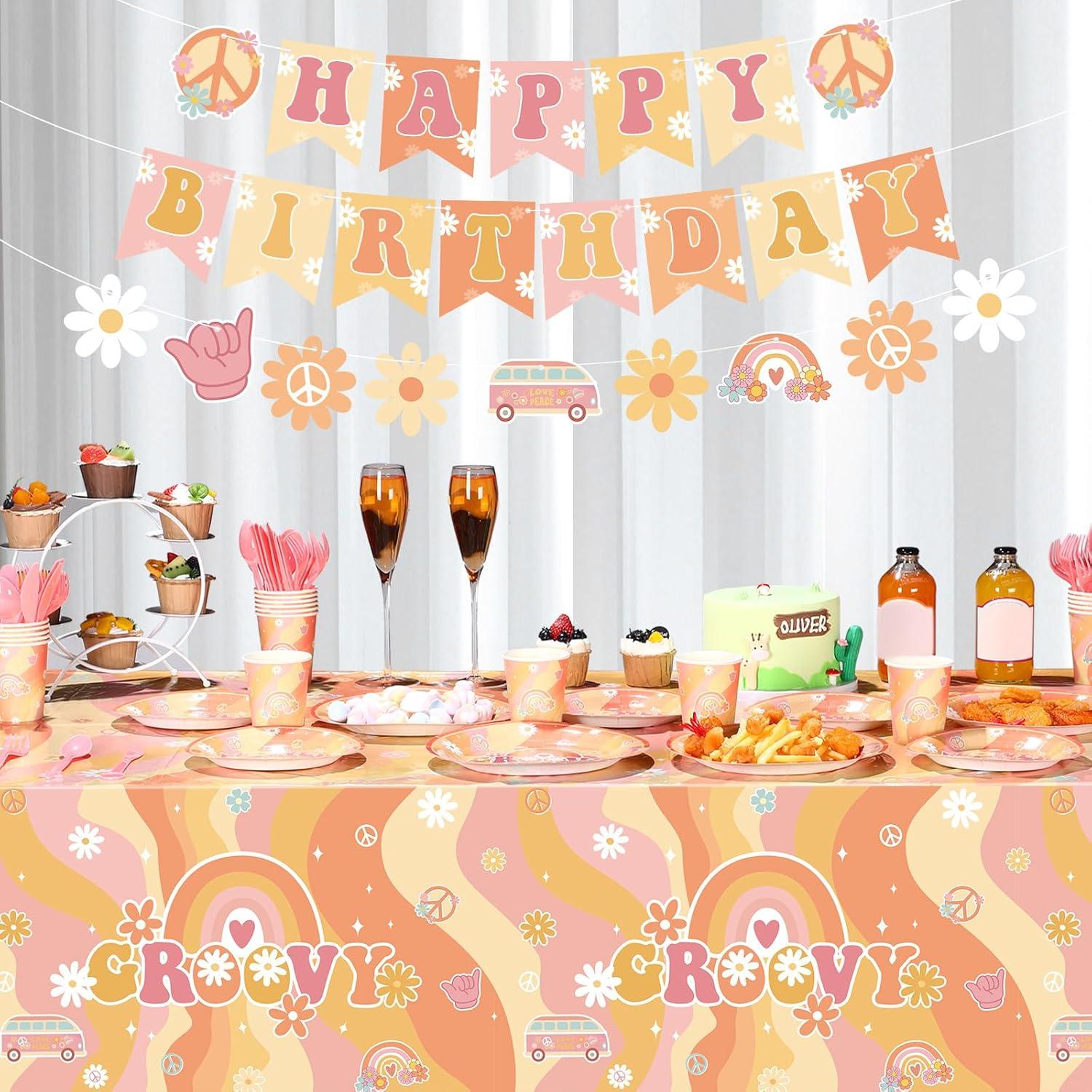 Suministros de Fiesta Geyee 173 Piezas para 24 Invitados