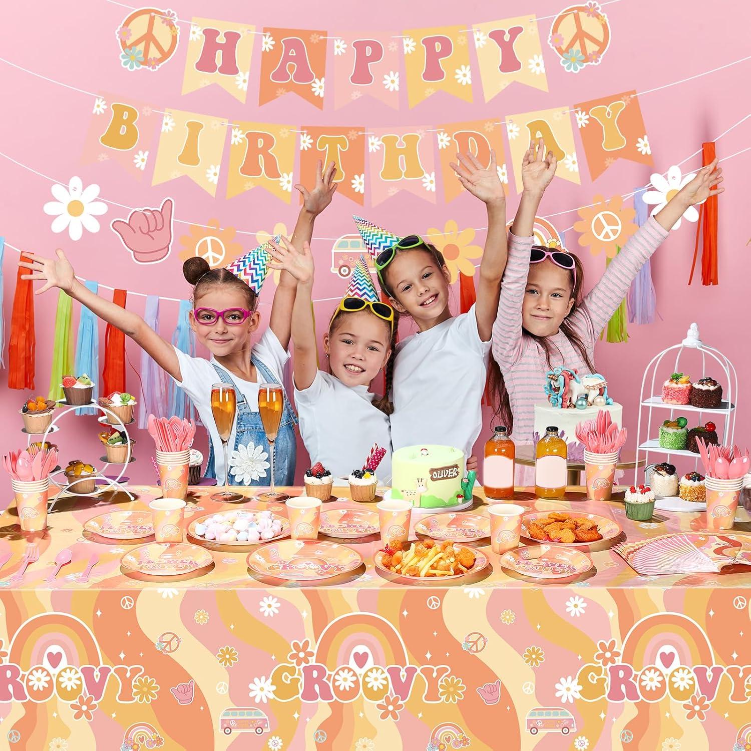 Suministros de Fiesta Geyee 173 Piezas para 24 Invitados