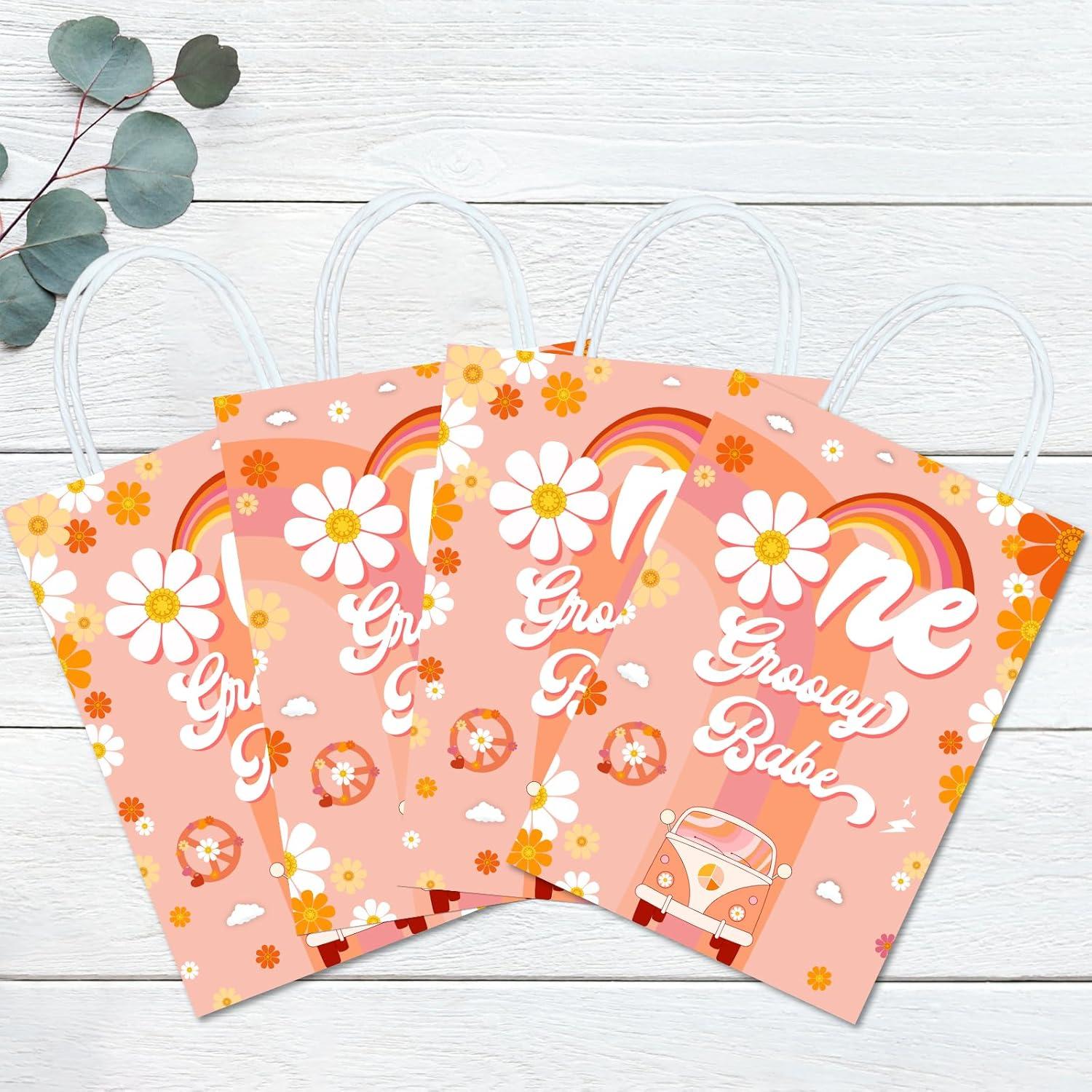 Bolsas de Fiesta Groovy Tyndallrays 16 Pcs Ecológicas 21x15x8cm