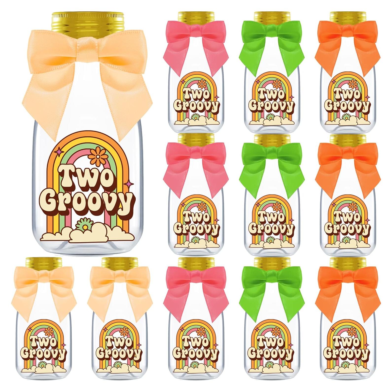 Paquete de 12 Tarros de Dulces Ethisa Dos Groovy 118ml