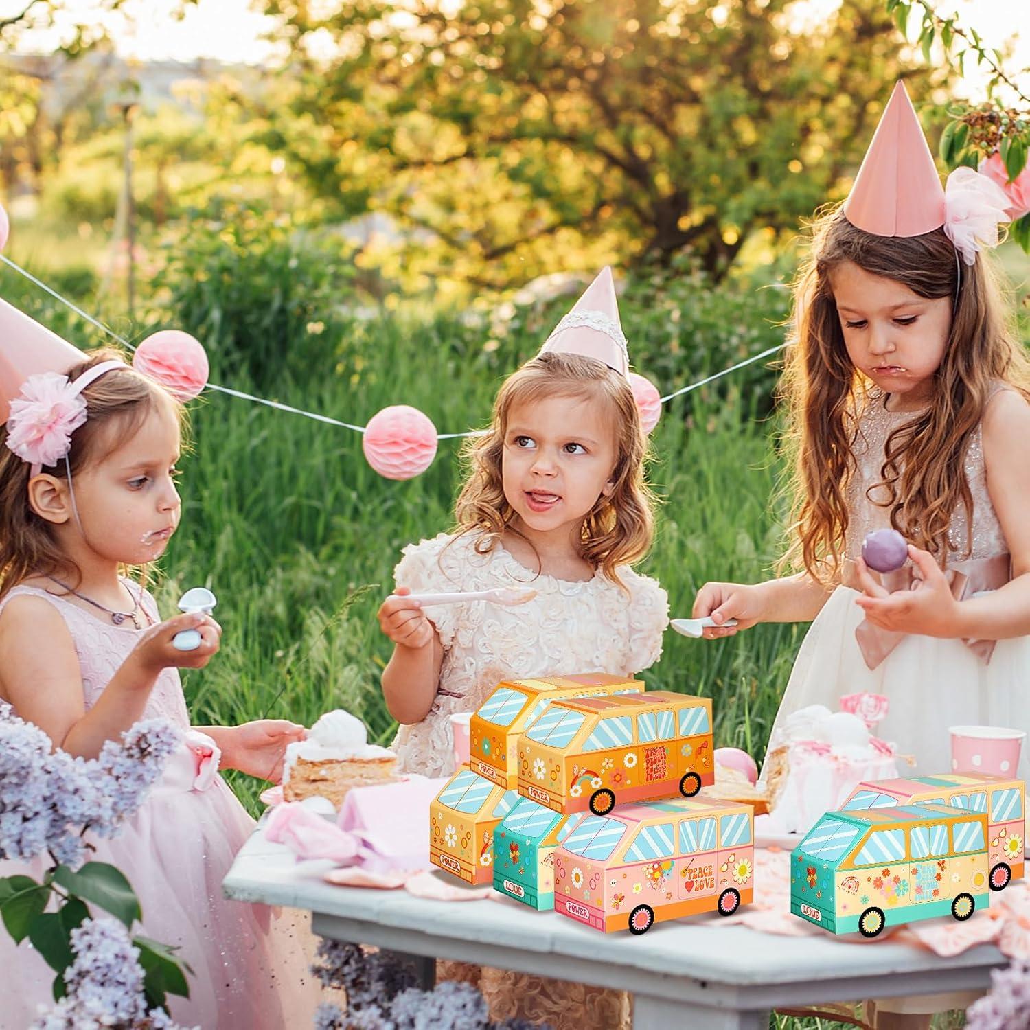 24 Cajas de Dulces Psicodélicas TecUnite en Forma de Camión