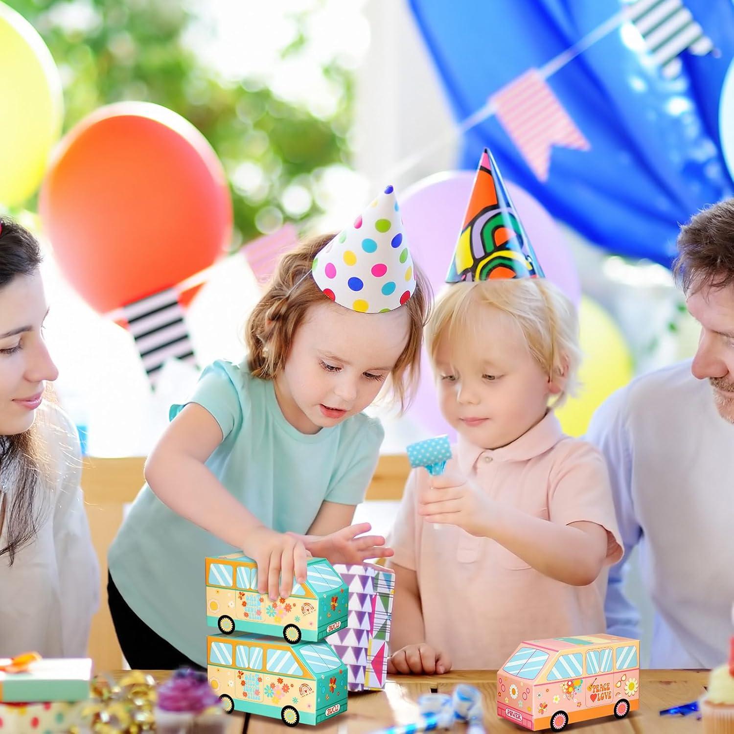 24 Cajas de Dulces Psicodélicas TecUnite en Forma de Camión