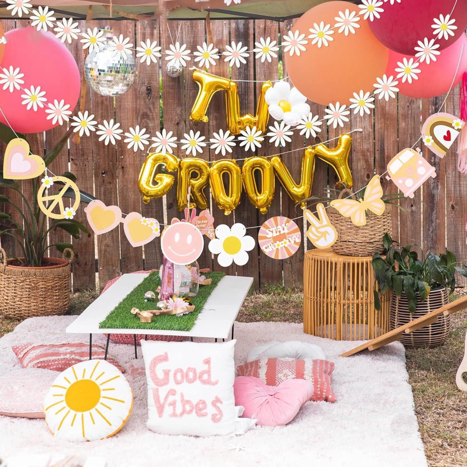 Guirnalda de Decoración Boho WHYMEO 5 Piezas Primavera
