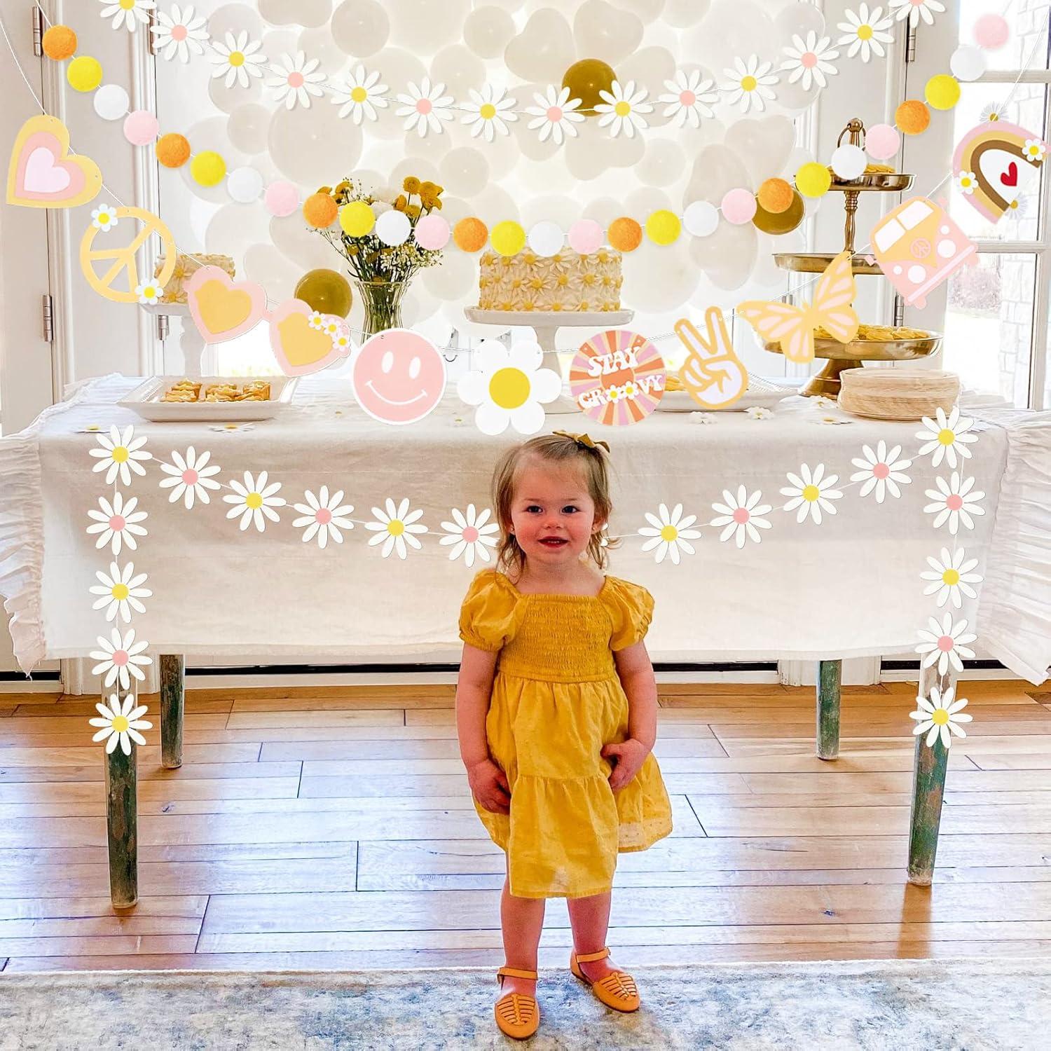 Guirnalda de Decoración Boho WHYMEO 5 Piezas Primavera