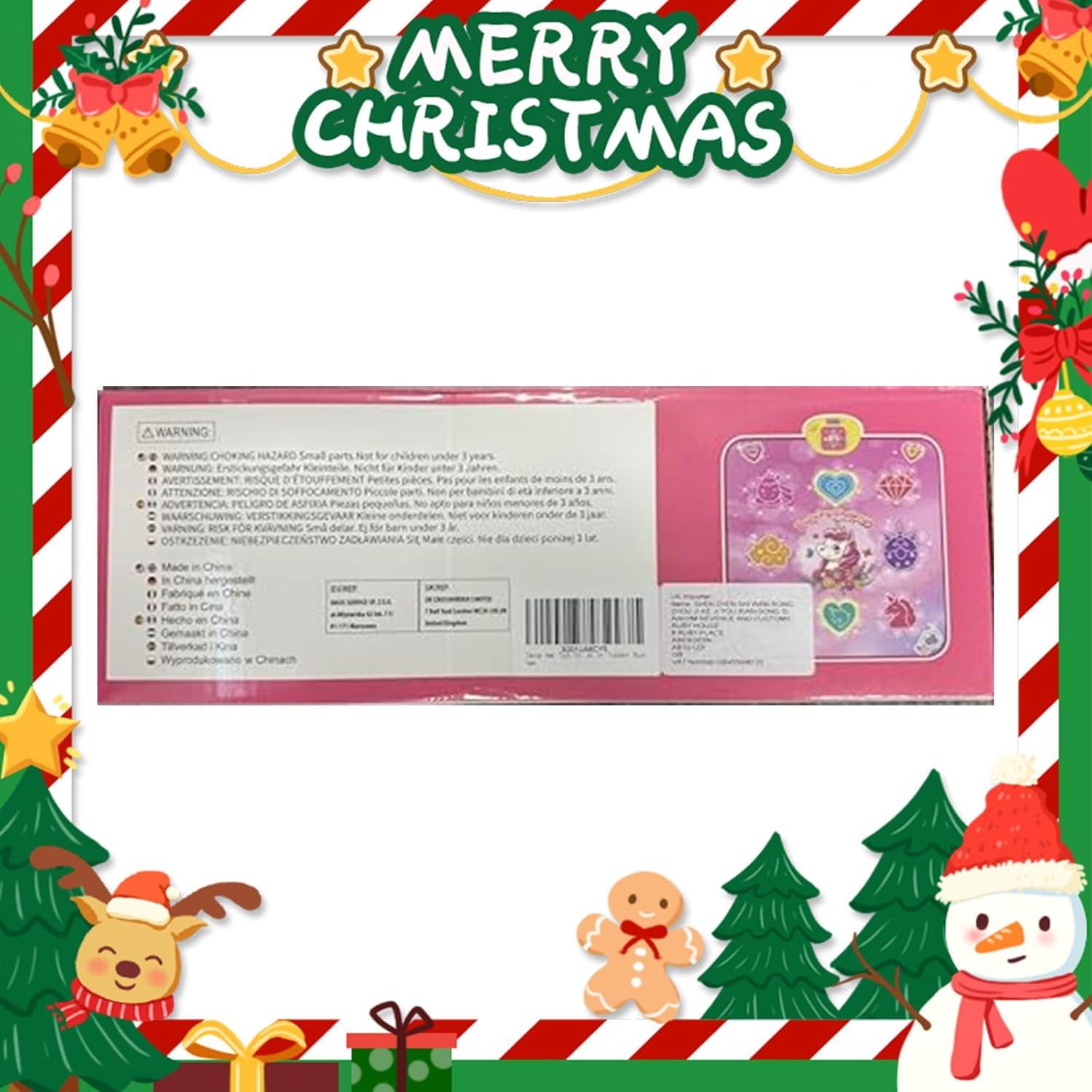 Alfombra de Baile Electrónica Maysida Unicornio Rosa 100x87cm