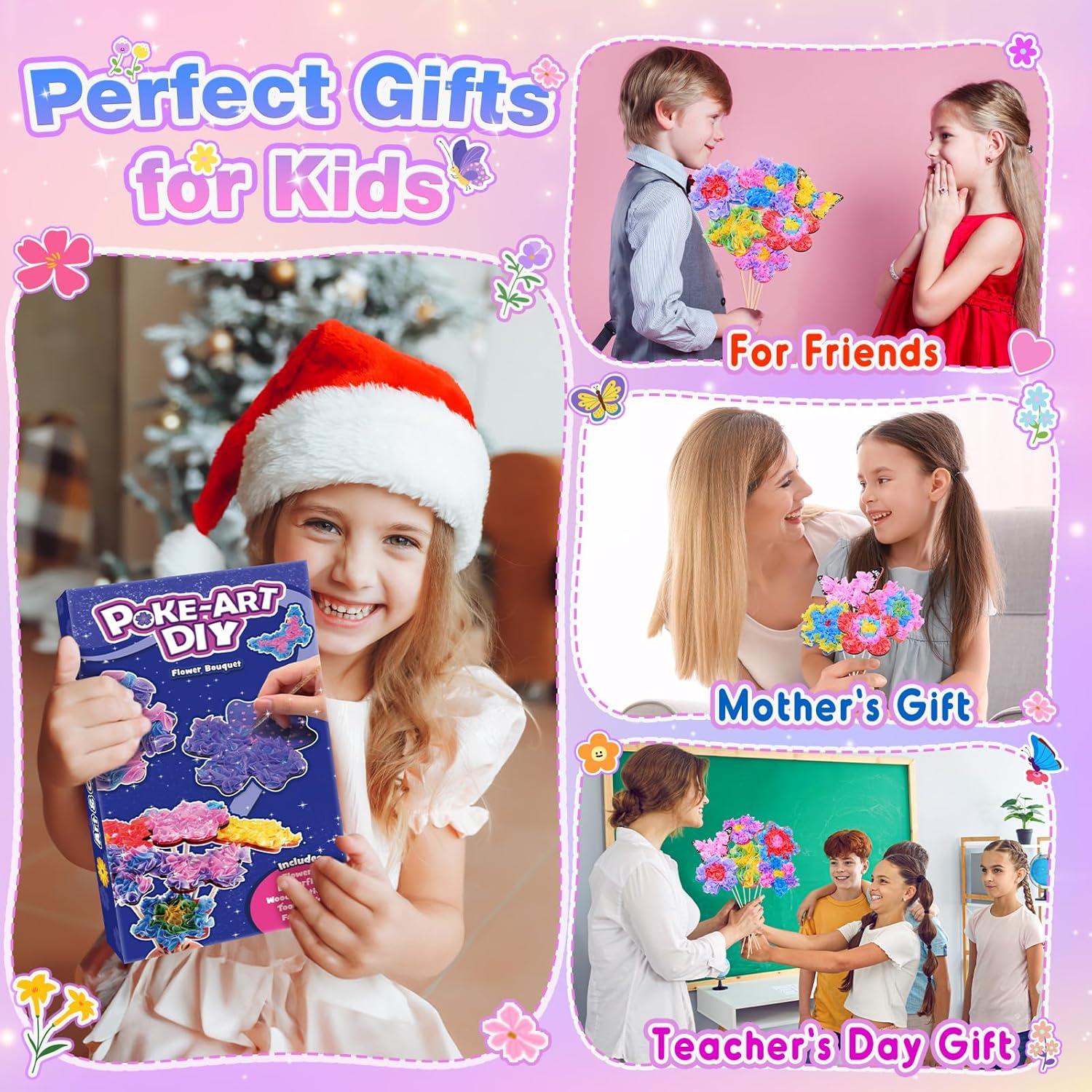 Kit de Manualidades de Tela MDINGTD para Niñas 4-12 Años