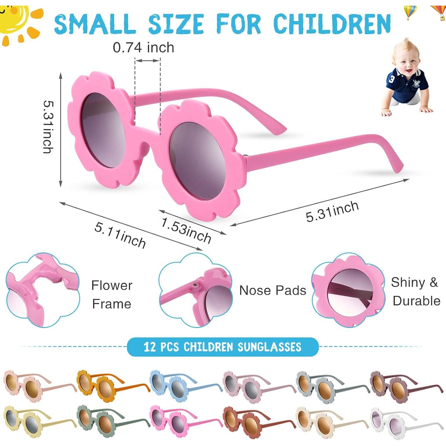 Conjunto Gafas y Diademas Hippie Chumia 24 Piezas