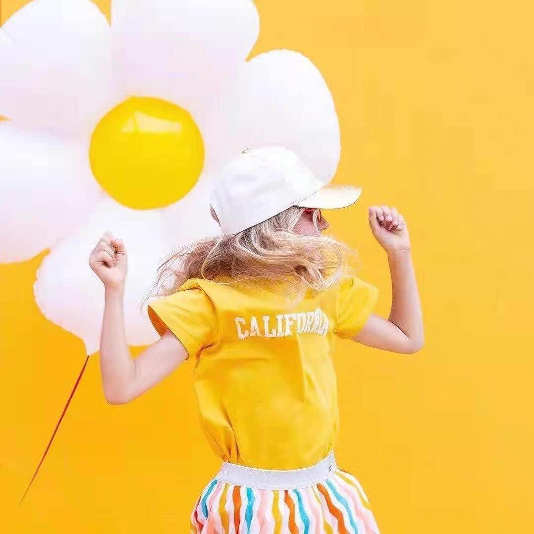 Kit de Globos KUNGOON para Primer Cumpleaños Bebé - 40.64 cm y 71.12 cm