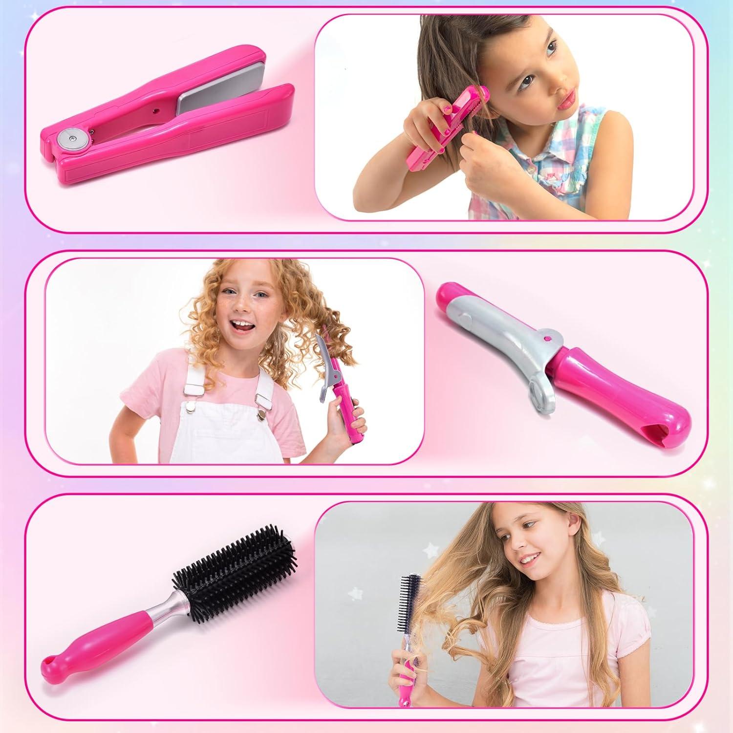 Conjunto de Juguetes de Salón de Belleza Lorfancy 49 Pcs