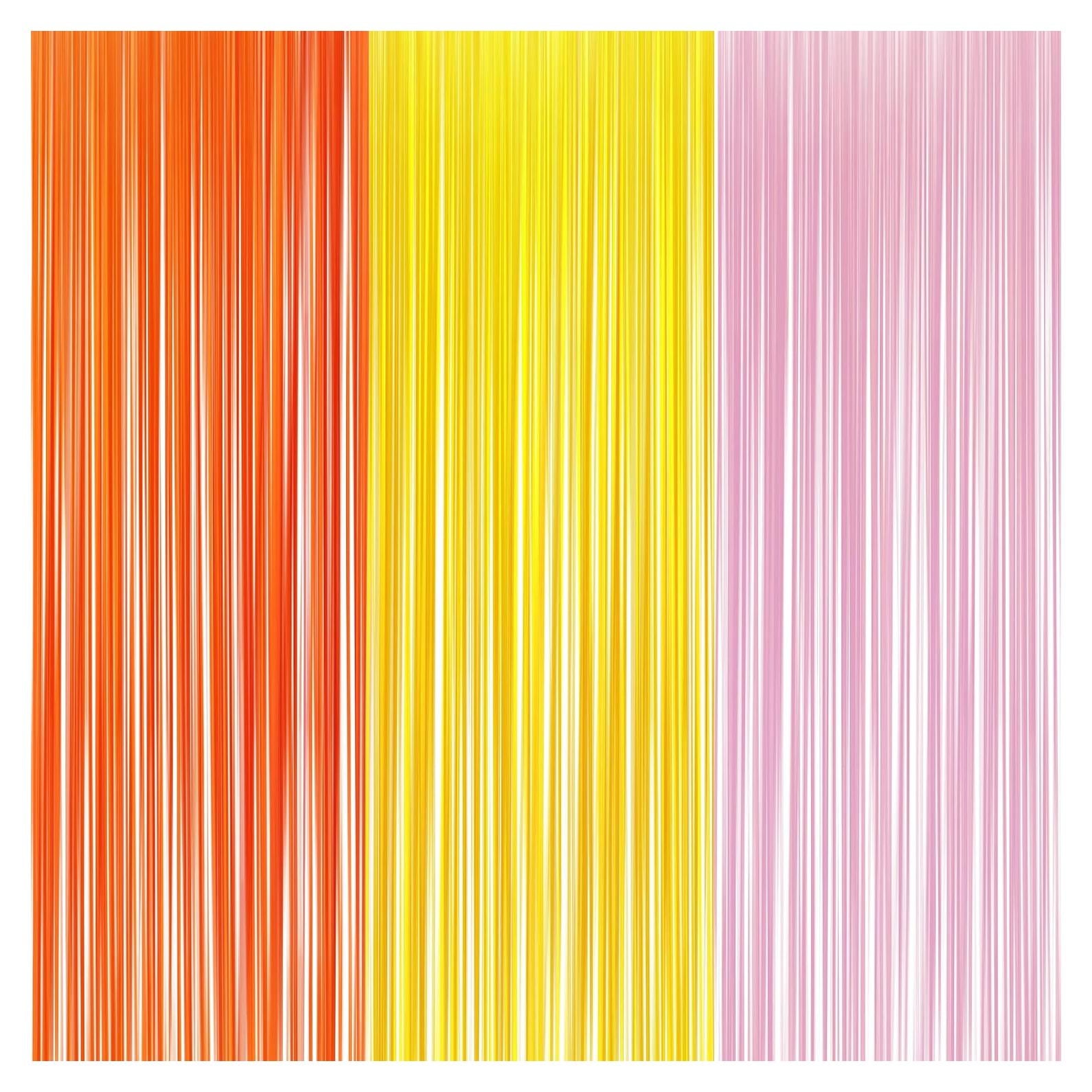 Paquete de 3 Cortinas de Flecos Juexica para Fiesta Boho 0.97x2.01m