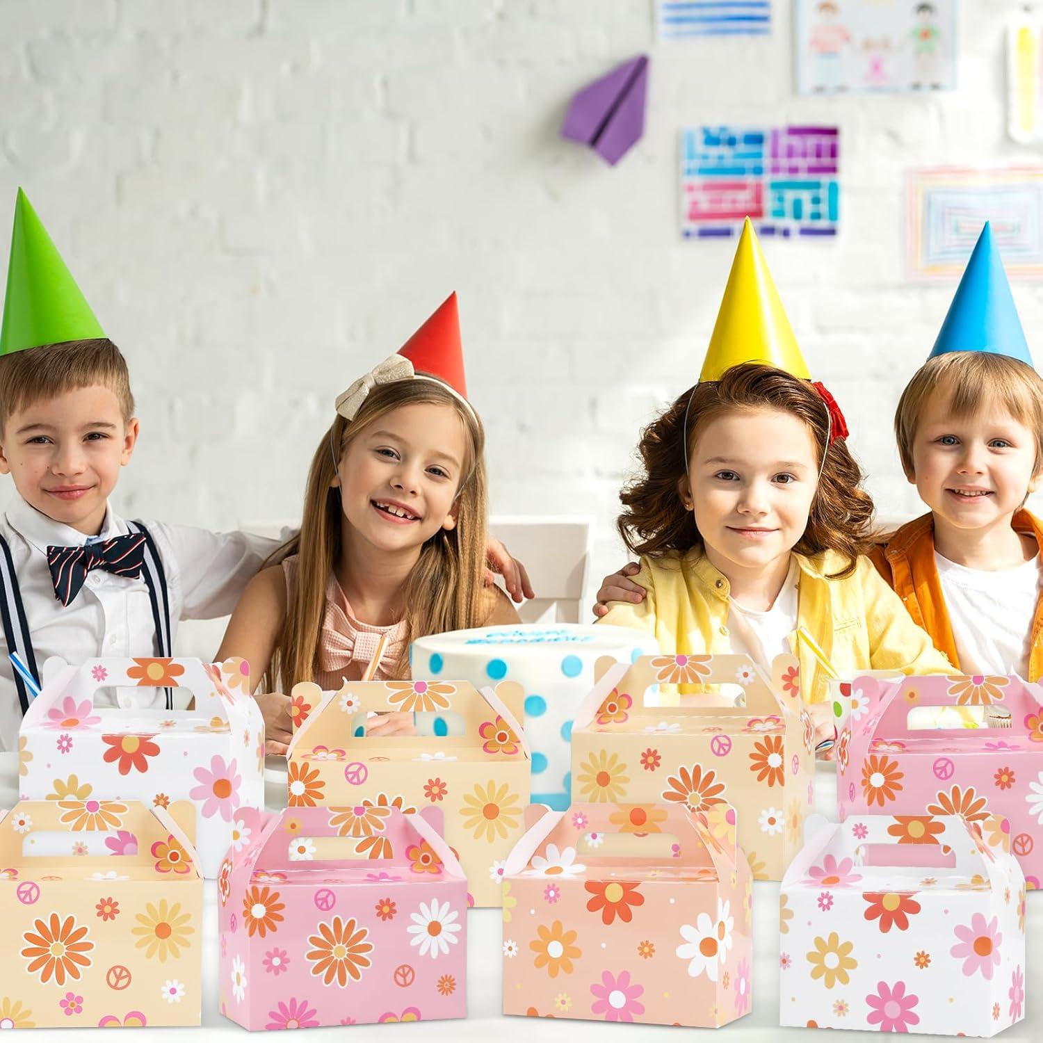 24 Cajas de Regalo Margarita Boho ZOIIWA 15x9x7.5cm