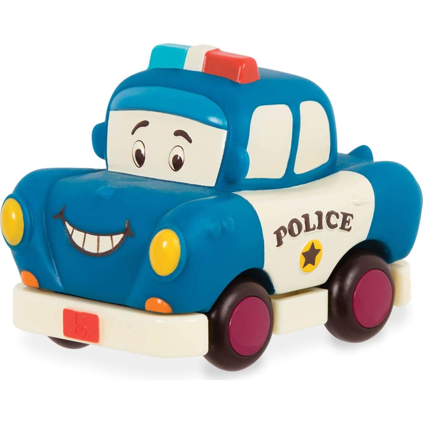 Set de Mini Vehículos de Retroceso B. Toys - 3 Coches 9 cm