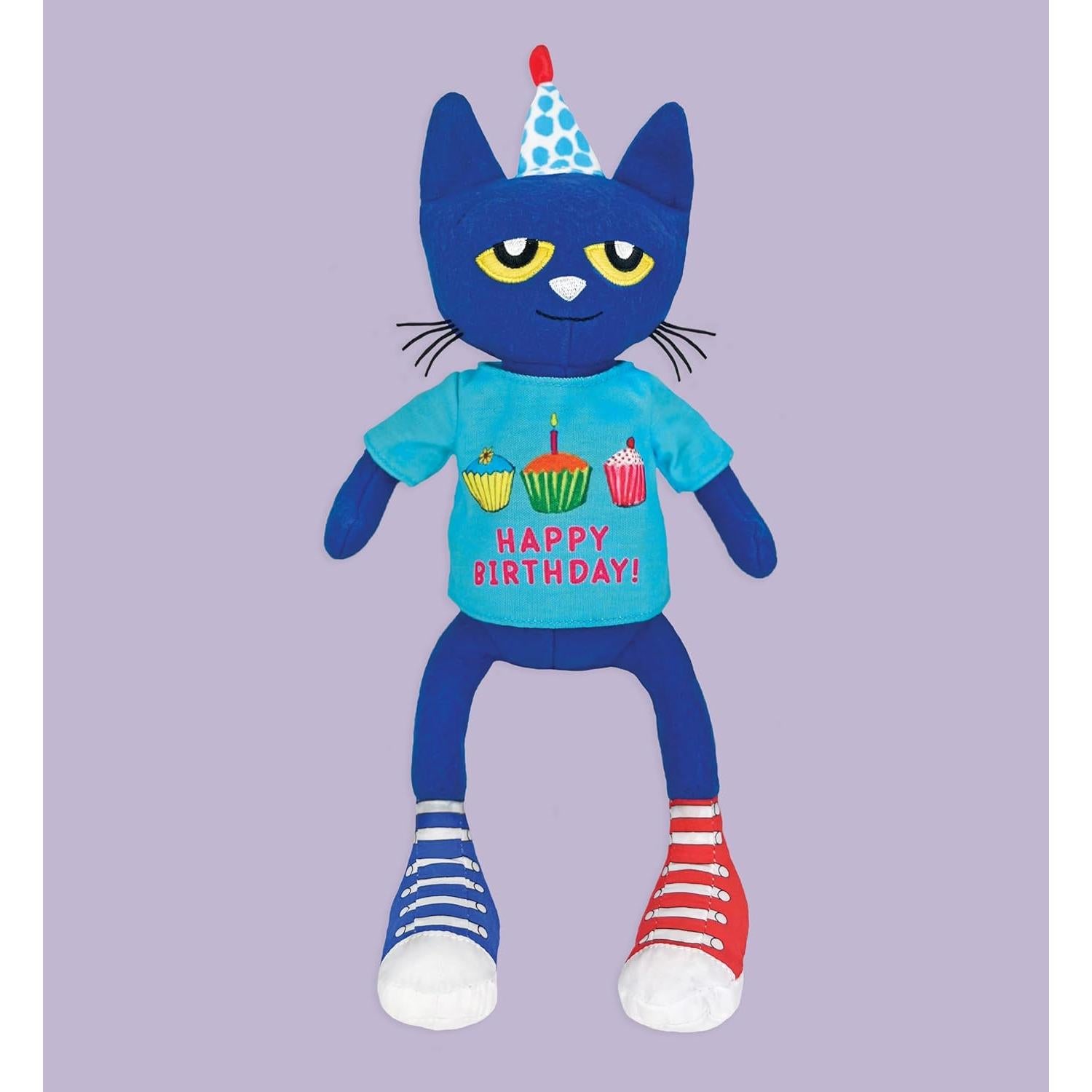 Peluche Pete el Gato Fiesta de Cumpleaños 35.56 cm MerryMakers
