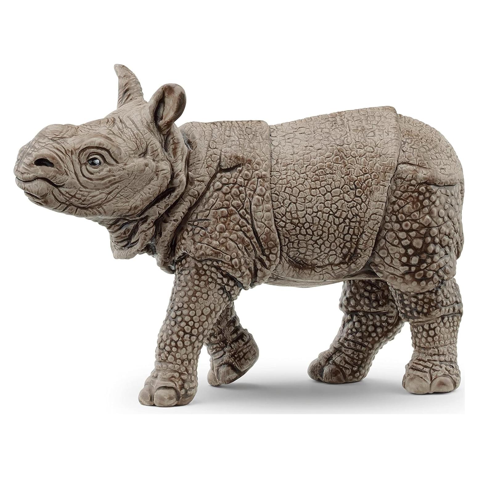 Figura Rinoceronte Indio Bebé Schleich 5.08 cm Juguete Educativo