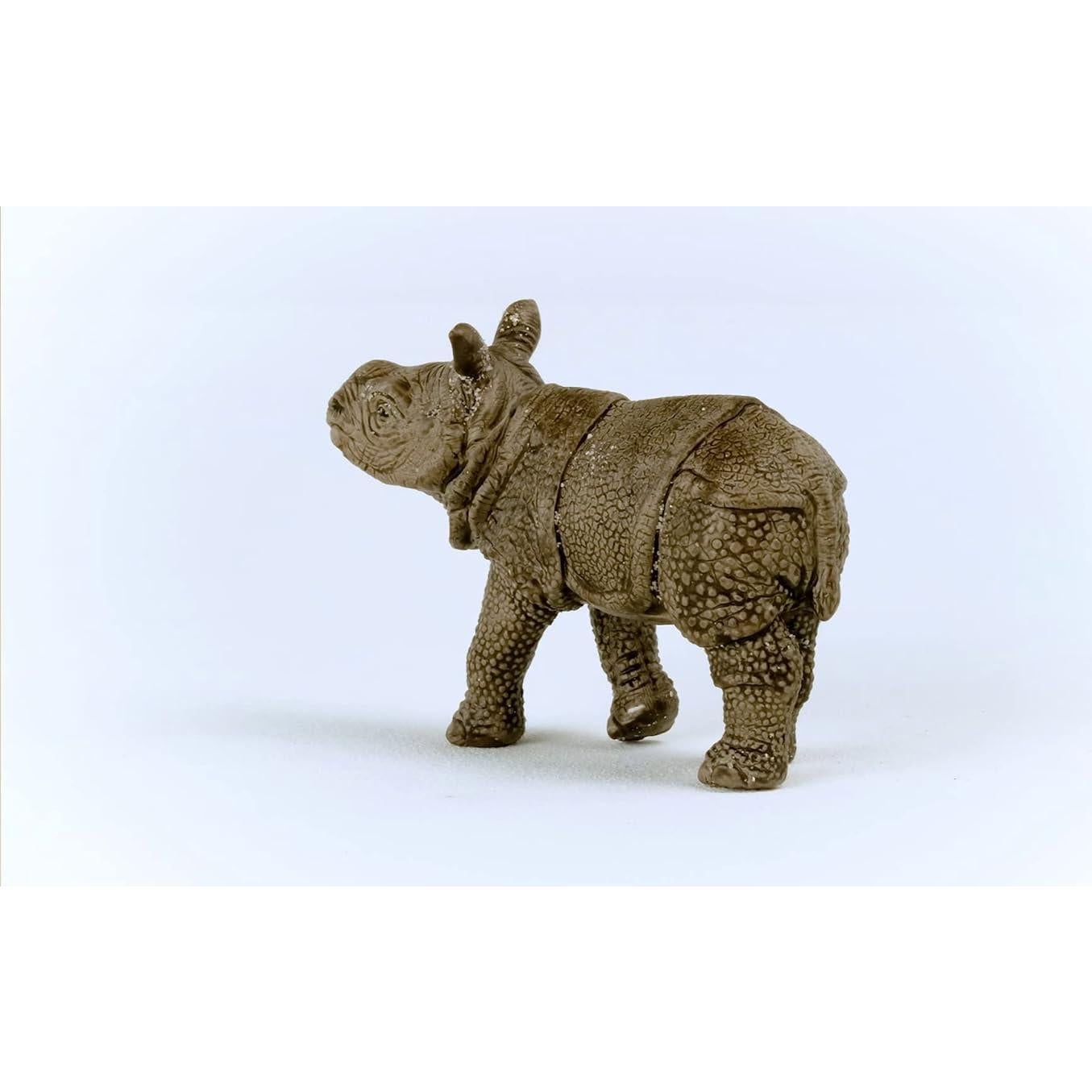 Figura Rinoceronte Indio Bebé Schleich 5.08 cm Juguete Educativo