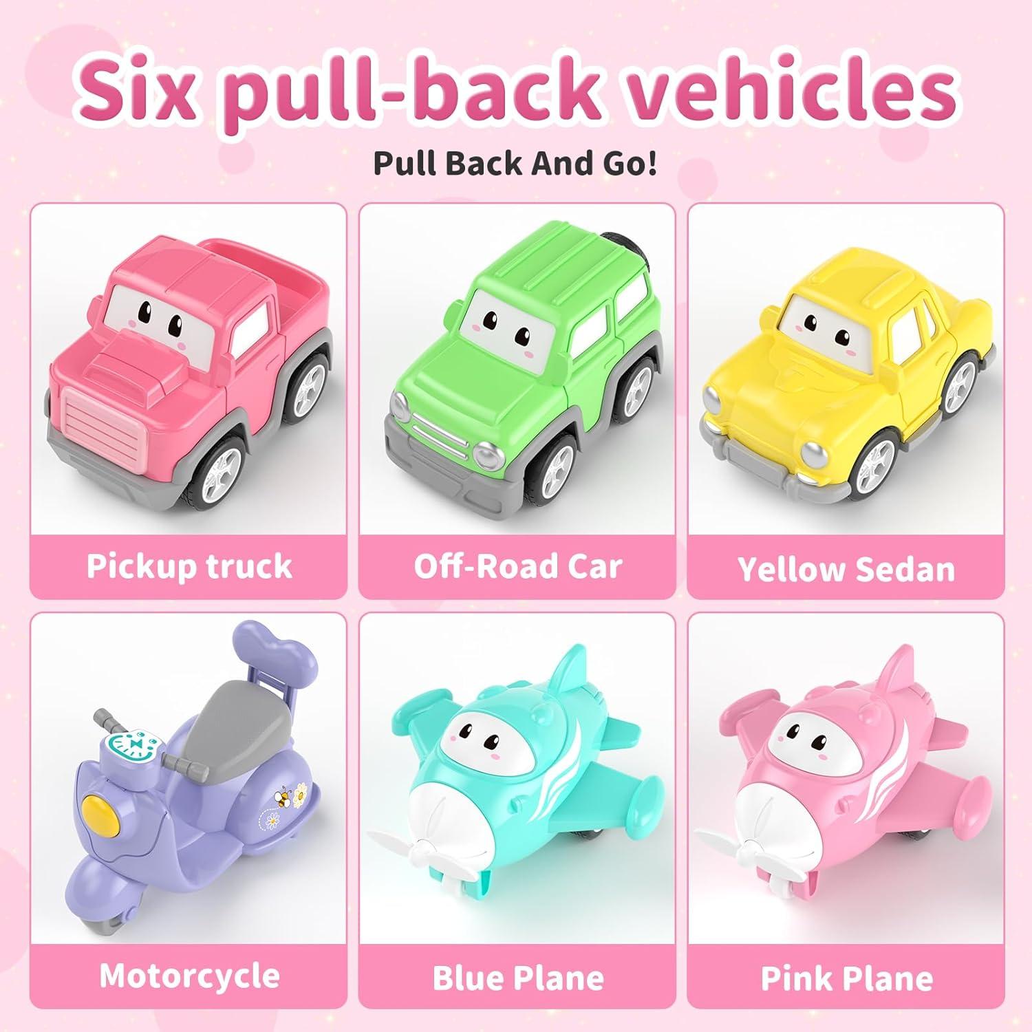 Camión Transportador 7-en-1 Usrela para Niñas 1-3 Años