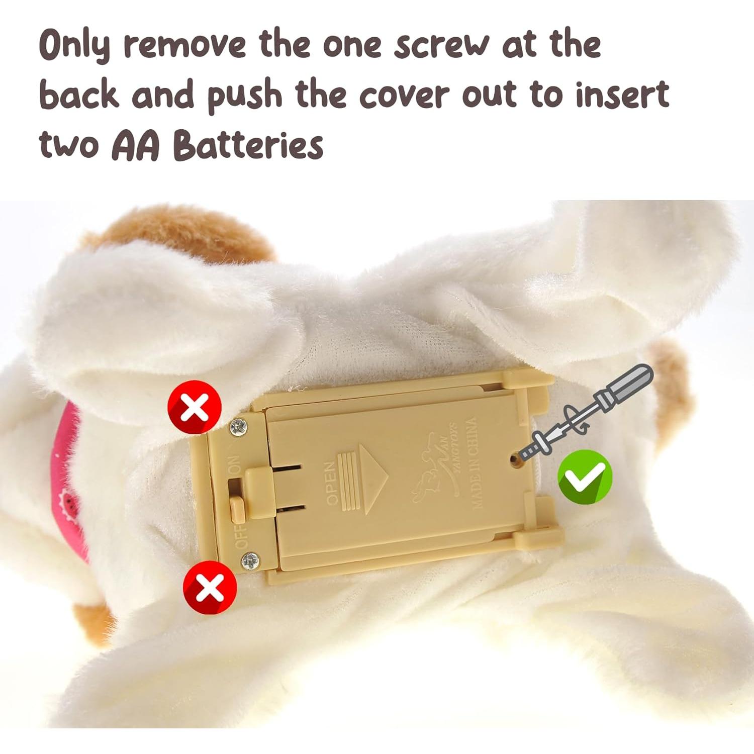 Juguete Interactivo PowerTRC Perrito que Ladra y Hace Volteretas