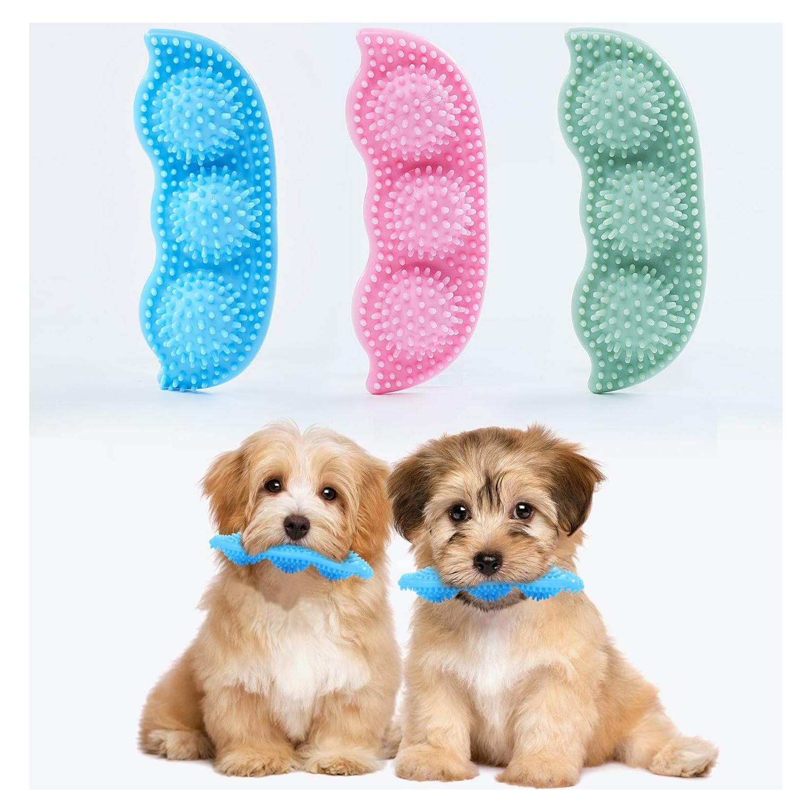 Juguetes para Masticar Cachorros Hurray - 3 Pack Alivio Dentición