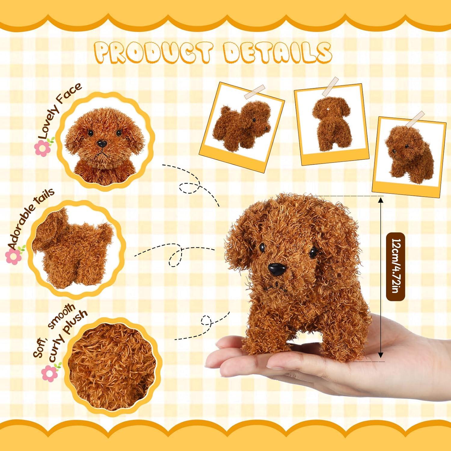 Mini Perros de Peluche Liliful 50 Pcs Multicolor 11.94 cm